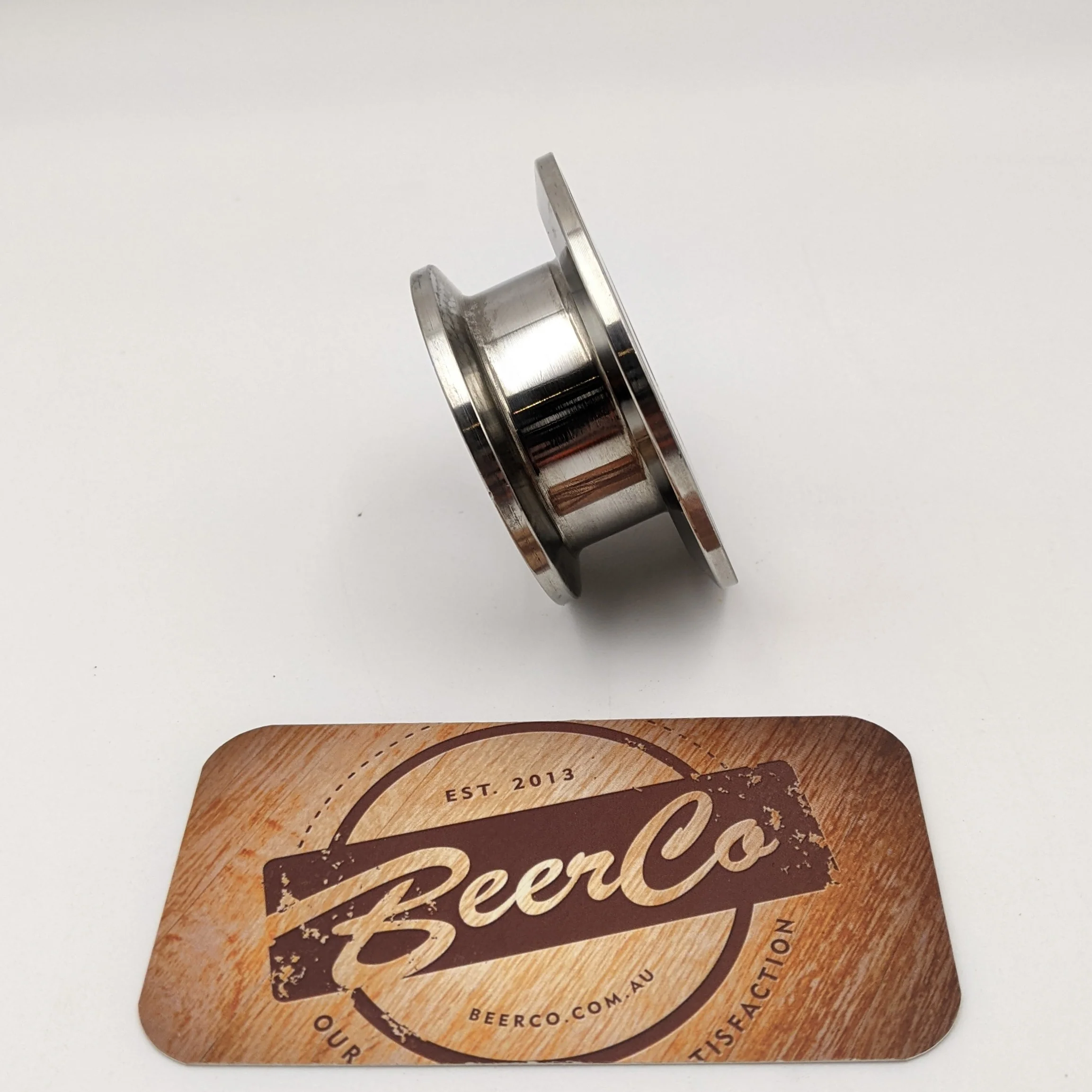 Adapter | 2" Inch - 1.5" Inch Tri-Clover | Stainless Steel - Image 2