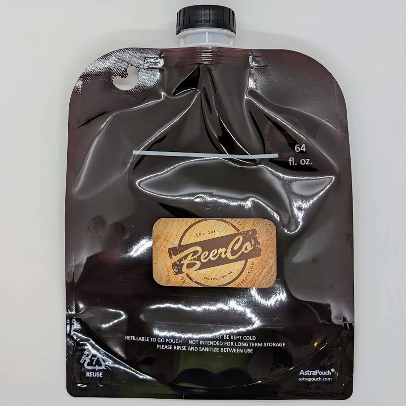 Astrapouch® 64 fl. oz. 1.89 Litres Beer Growler - Image 3