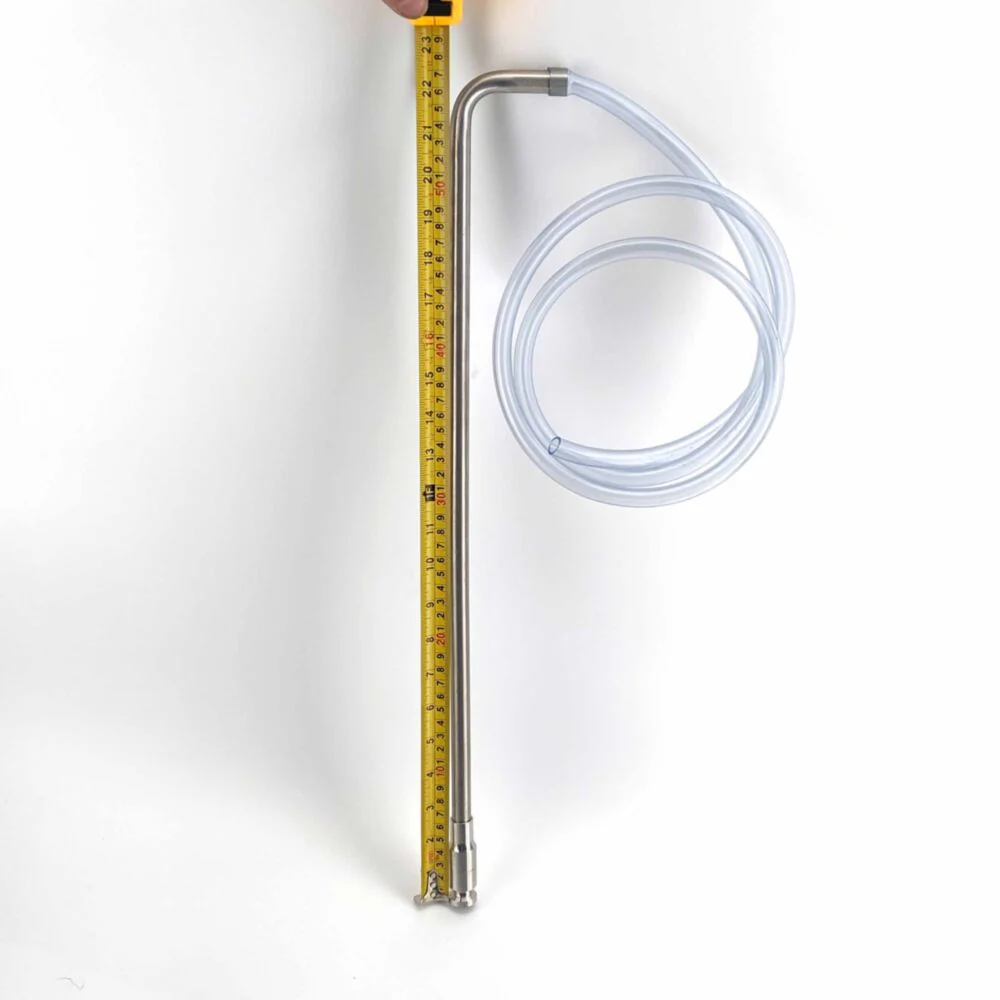 Auto Siphon Racking Cane Easy Jiggler - 304 Stainless Steel - Image 5