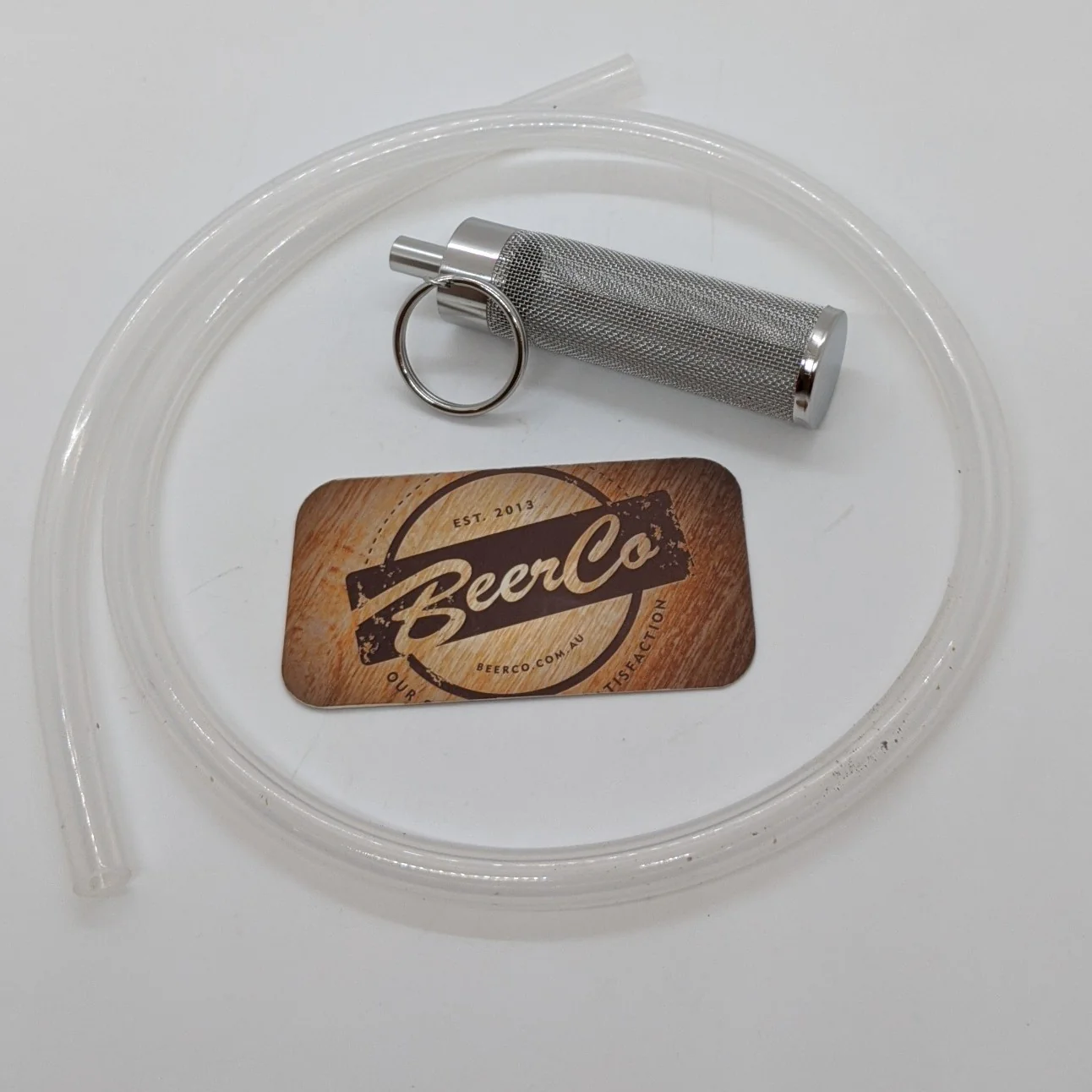 Stainless Steel Beer Filter with Silicon Tube