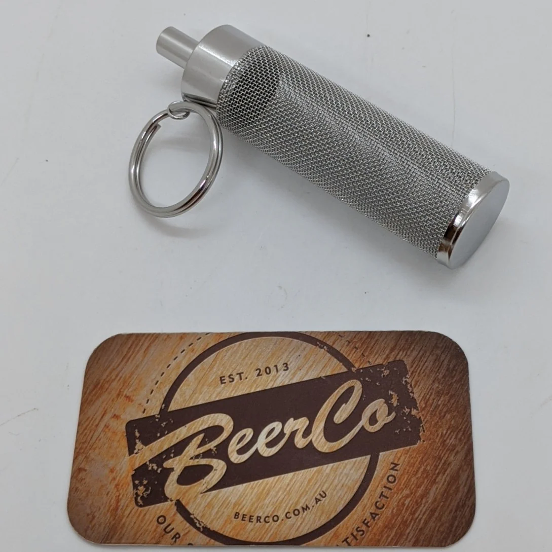 Stainless Steel Beer Filter with Silicon Tube - Image 2