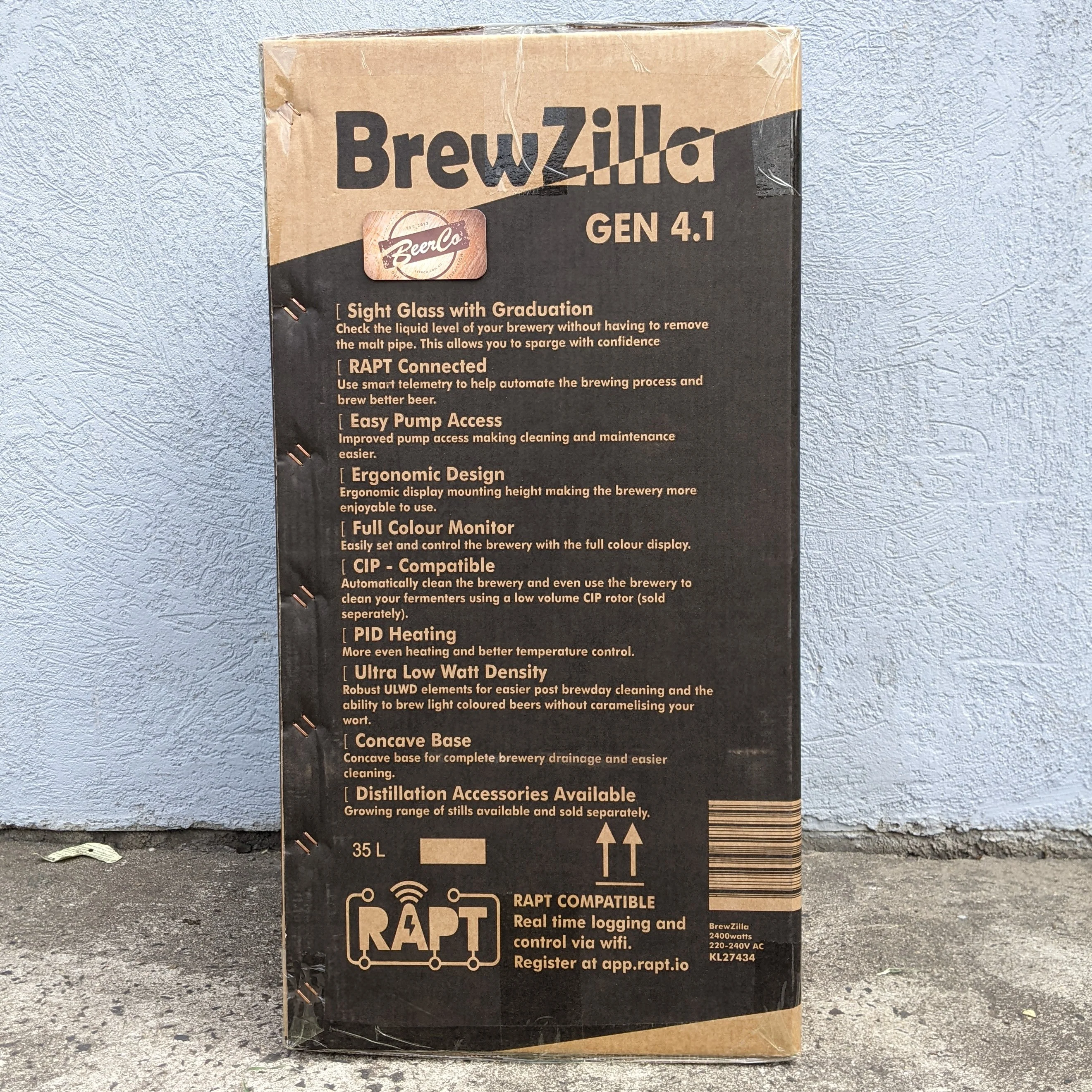 BrewZilla 35L Gen 4.1 | Pump 1900/500w | 220-240V AC - Image 13