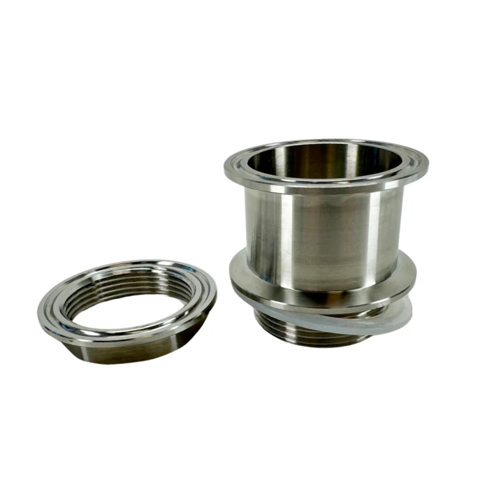 Bulkhead | 2 Inch Tri-Clover | Stainless Steel - Image 8