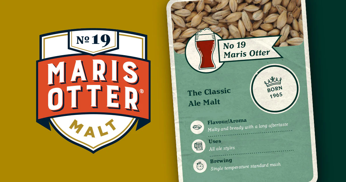 Crisp No. 19 Floor Malted Maris Otter Malt - Image 2