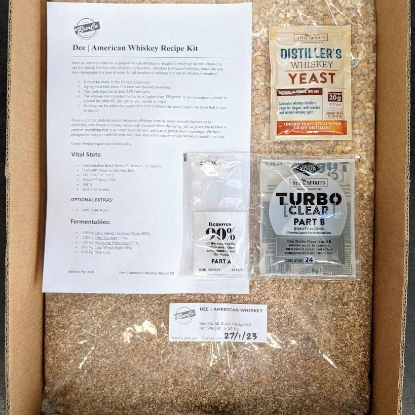 Dee | American Whiskey | Distillers Kit - Image 3