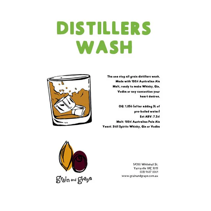 Distillers Wash | Fresh Wort Kit | Whisky Bundle - Image 3