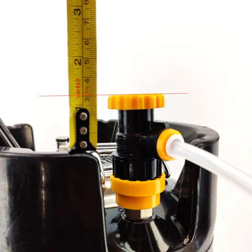duotight | 8mm x Flow Control Ball Lock Disconnect (Liquid Black + Yellow) (POK) - Image 6