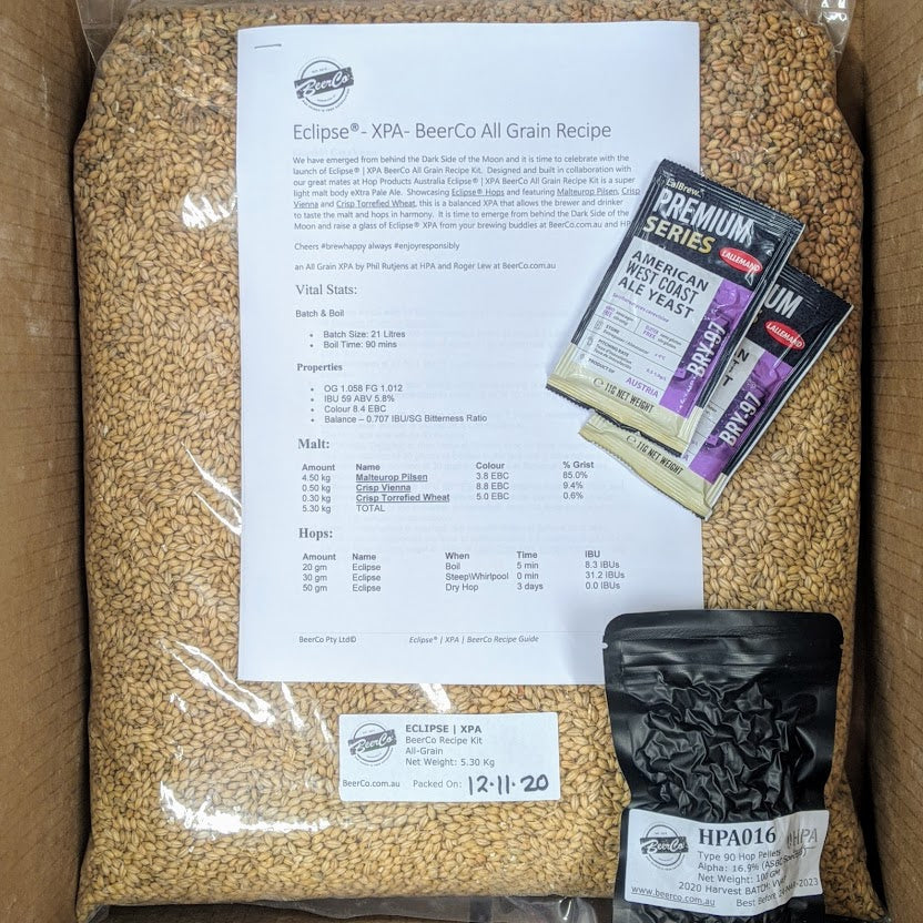 Eclipse® | XPA | BeerCo All Grain Brewers Recipe Kit - Image 2