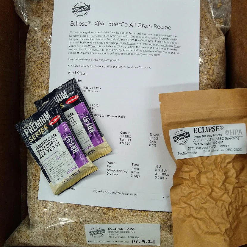 Eclipse® | XPA | BeerCo All Grain Brewers Recipe Kit - Image 3