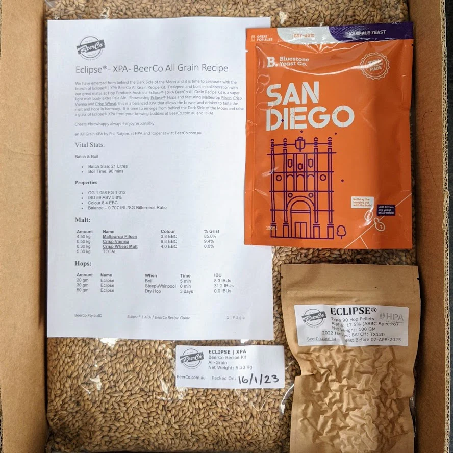 Eclipse® | XPA | BeerCo All Grain Brewers Recipe Kit - Image 4
