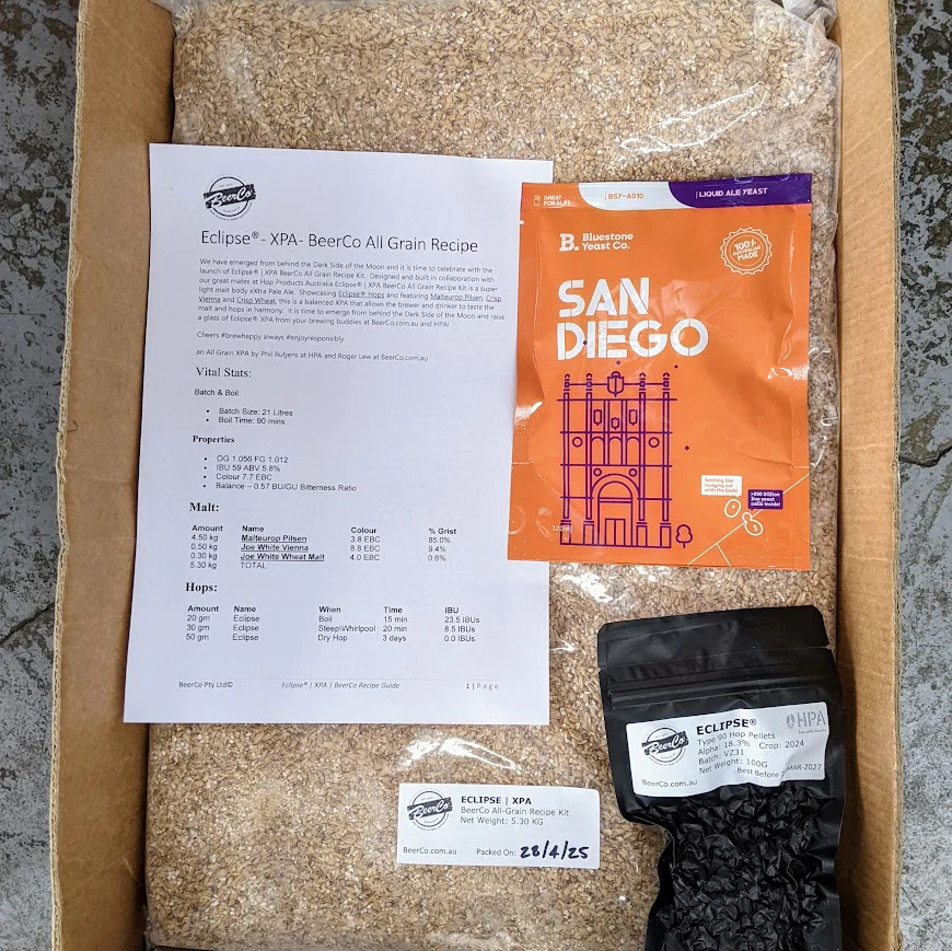 Eclipse® | XPA | BeerCo All Grain Brewers Recipe Kit - Image 6