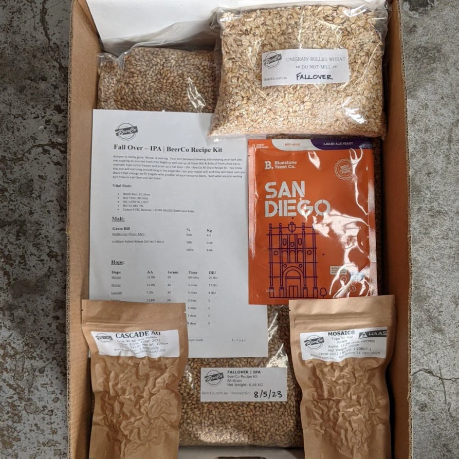 Fall Over | IPA | BeerCo All Grain Brewers Recipe Kit - Image 4