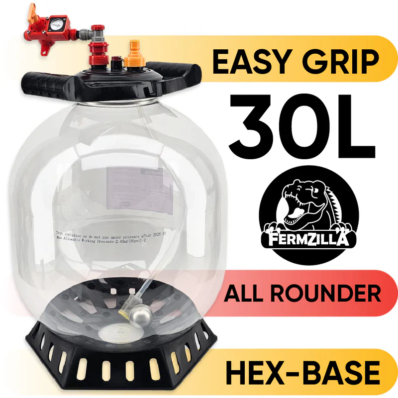 FermZilla | All Rounder Easy-Grip Pressure Fermenter | 30L - Image 8