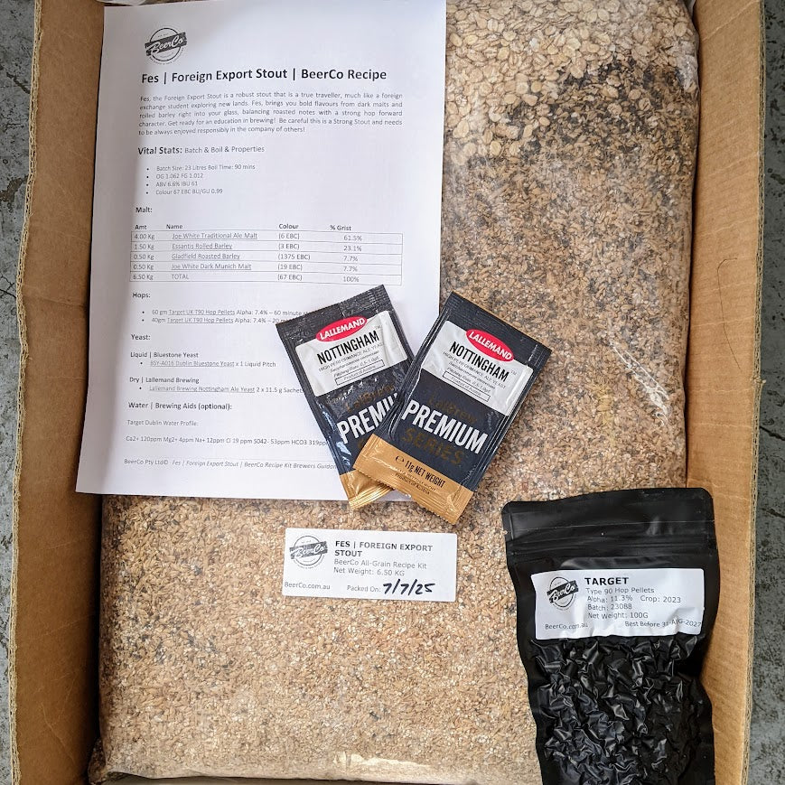 Fes | Foreign Export Stout | BeerCo All Grain Brewers Recipe Kit - Image 2