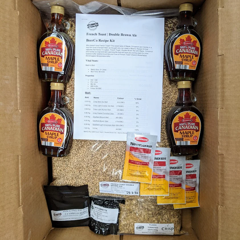 French Toast | Double Brown Ale | BeerCo All Grain Brewers Recipe Kit - Image 2