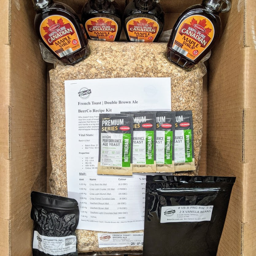French Toast | Double Brown Ale | BeerCo All Grain Brewers Recipe Kit - Image 3