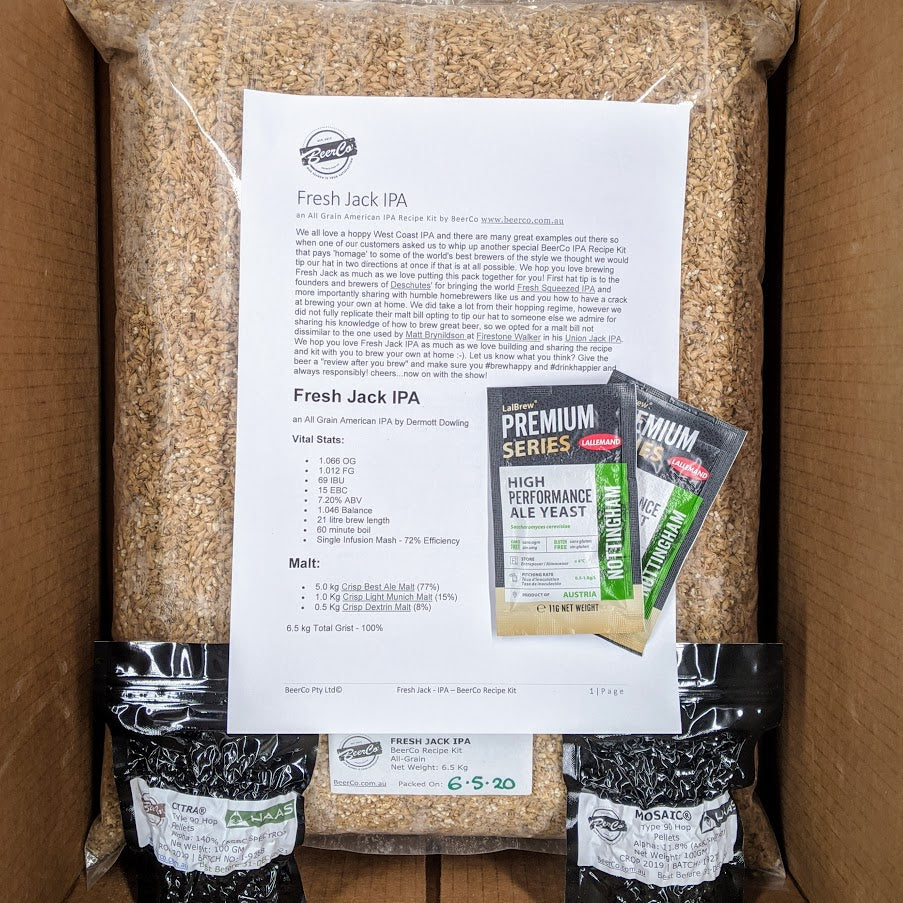 Fresh Jack | IPA | BeerCo All Grain Brewers Recipe Kit - Image 2