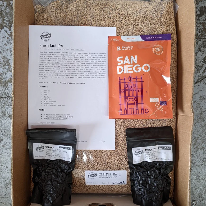 Fresh Jack | IPA | BeerCo All Grain Brewers Recipe Kit - Image 4