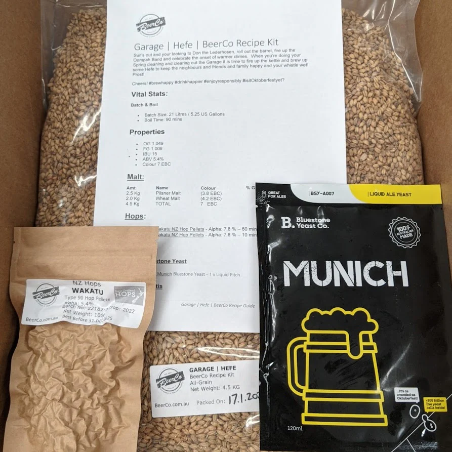 Garage | Hefe | BeerCo All Grain Brewers Recipe Kit - Image 4