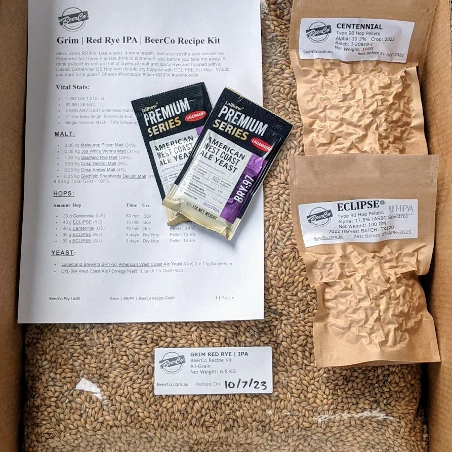 Grim | RRIPA | BeerCo All Grain Brewers Recipe Kit - Image 4