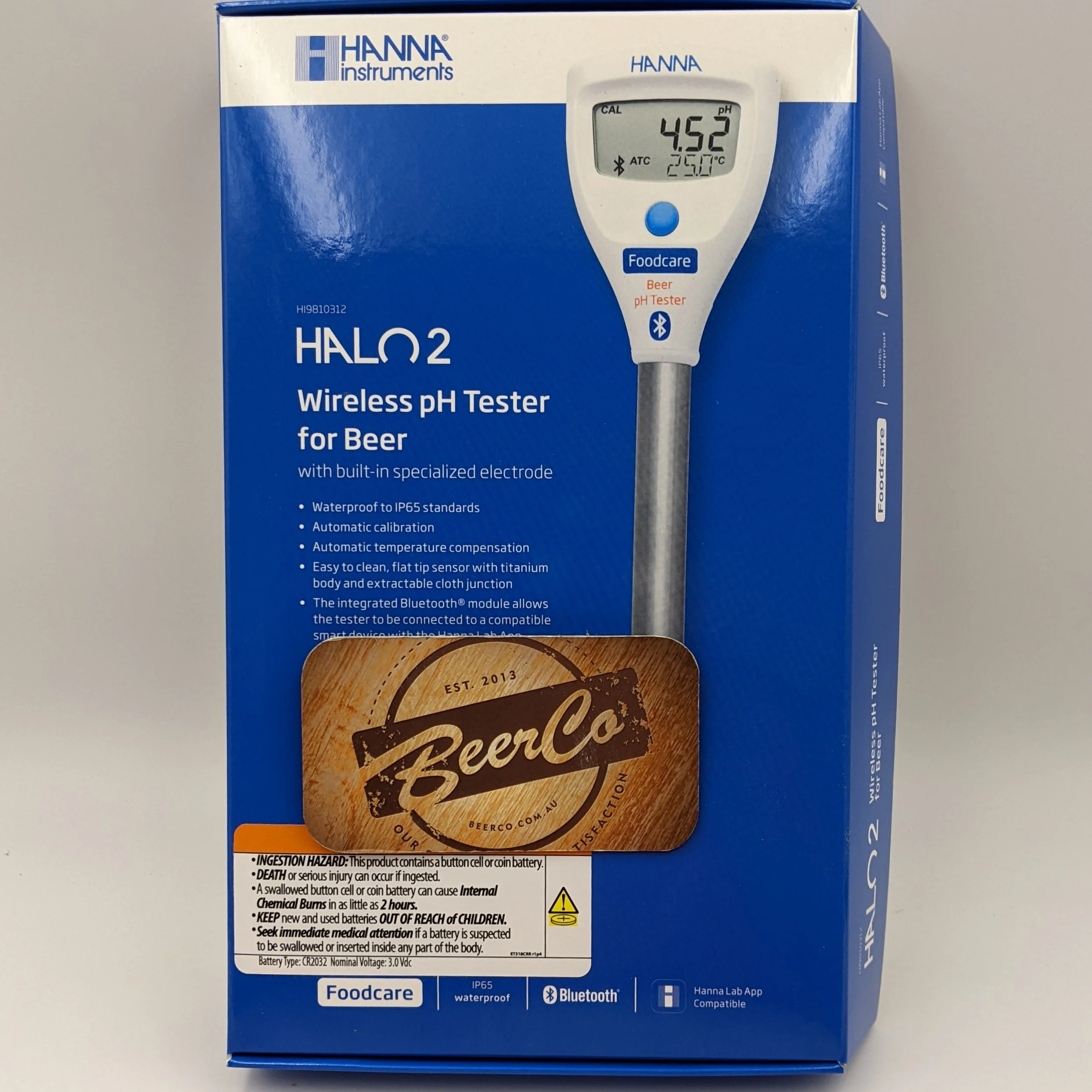 HALO2 pH Meter for Beer | HI9810312 - Image 4