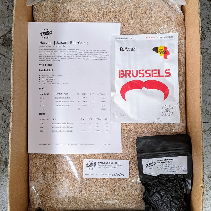 Harvest | Saison | BeerCo All Grain Brewers Recipe Kit - Image 4