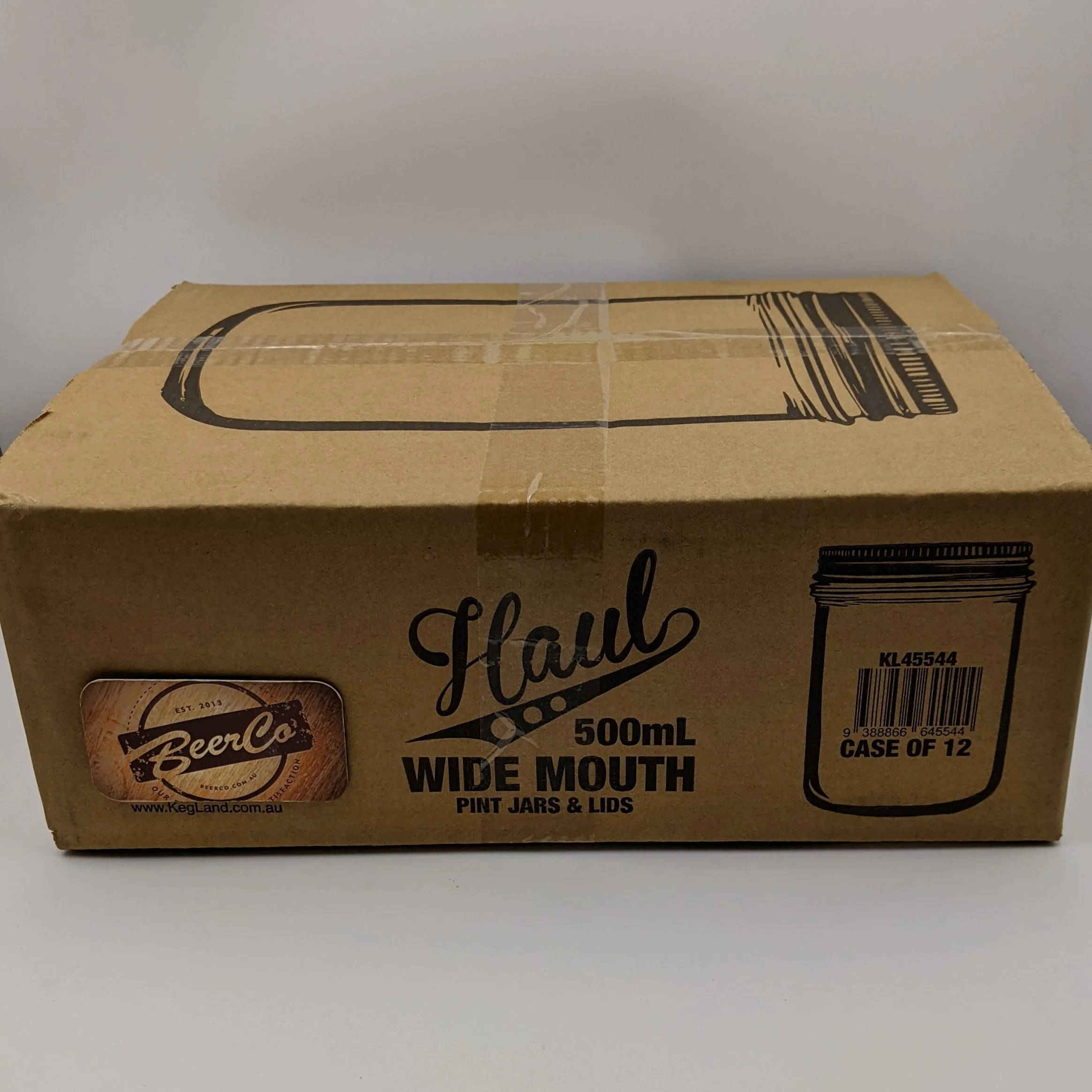 Haul Wide Mouth | Mason Jars | 500mL | 12 Pack - Image 4