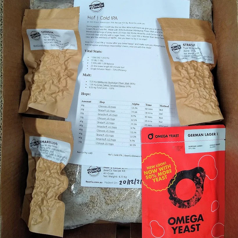 Hof | Cold IPA | BeerCo All Grain Brewers Kit - Image 4