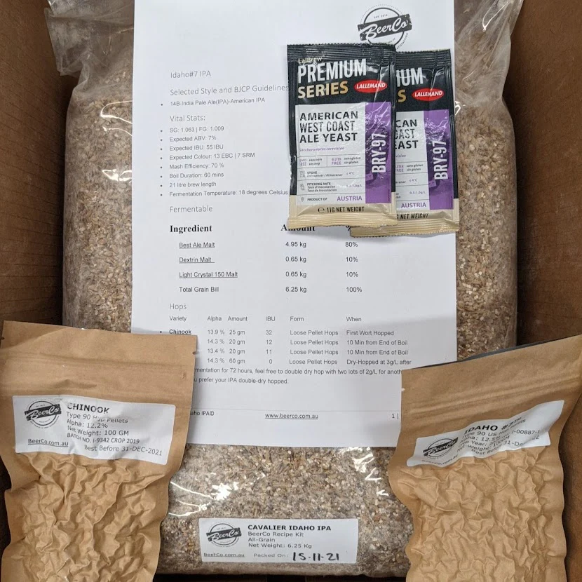 Cavalier | Idaho IPA | BeerCo All Grain Brewers Recipe Kit - Image 2