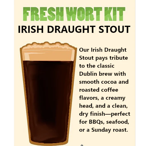 Irish Draught Stout | Fresh Wort Kit Bundle - Image 2