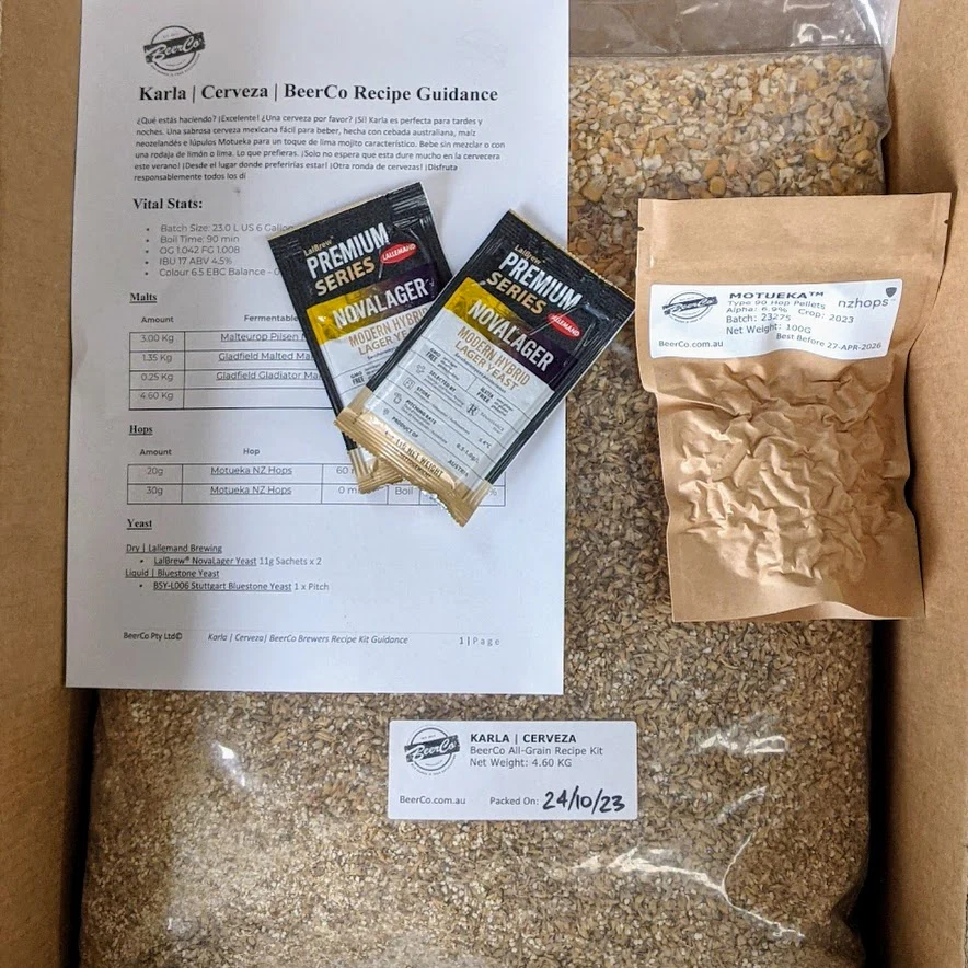 Karla | Cerveza | BeerCo All Grain Brewers Recipe Kit - Image 2