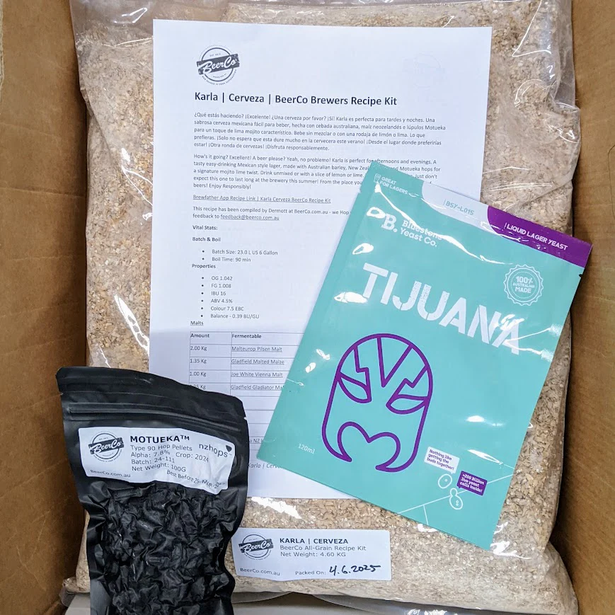 Karla | Cerveza | BeerCo All Grain Brewers Recipe Kit - Image 3