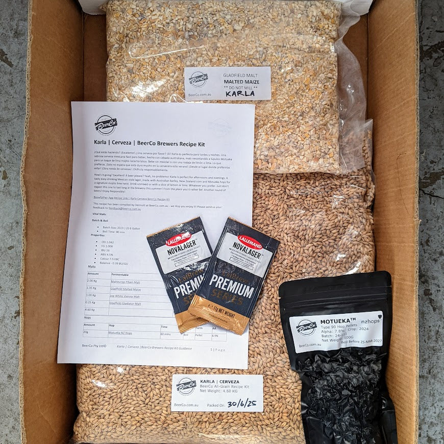 Karla | Cerveza | BeerCo All Grain Brewers Recipe Kit - Image 4