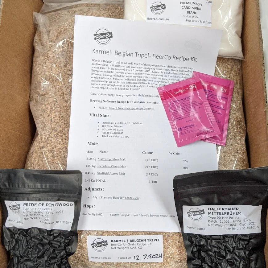 Karmel | Belgian Tripel | BeerCo All Grain Brewers Recipe Kit - Image 2