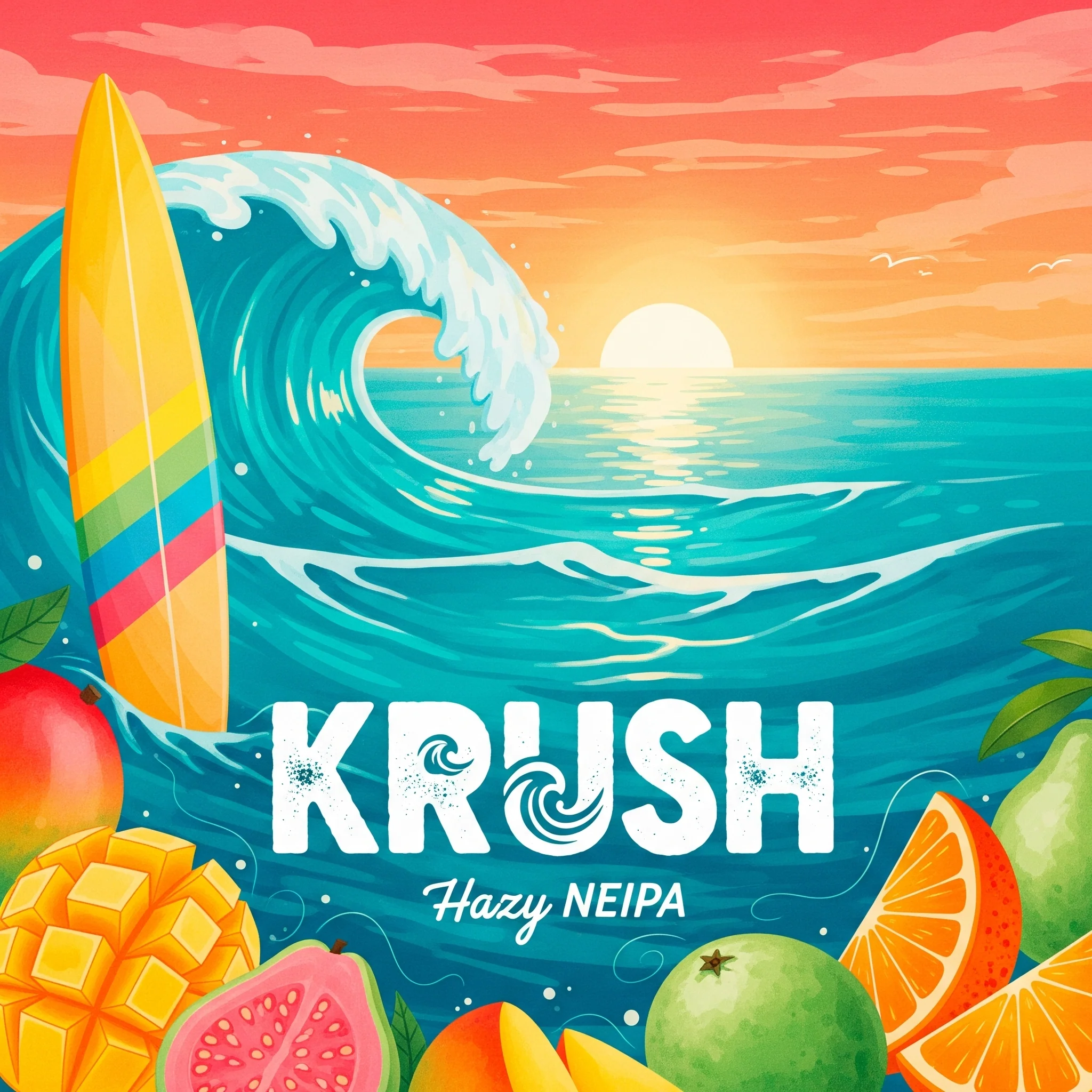 Krush | Hazy NEIPA | BeerCo All Grain Brewers Recipe Kit - Image 2