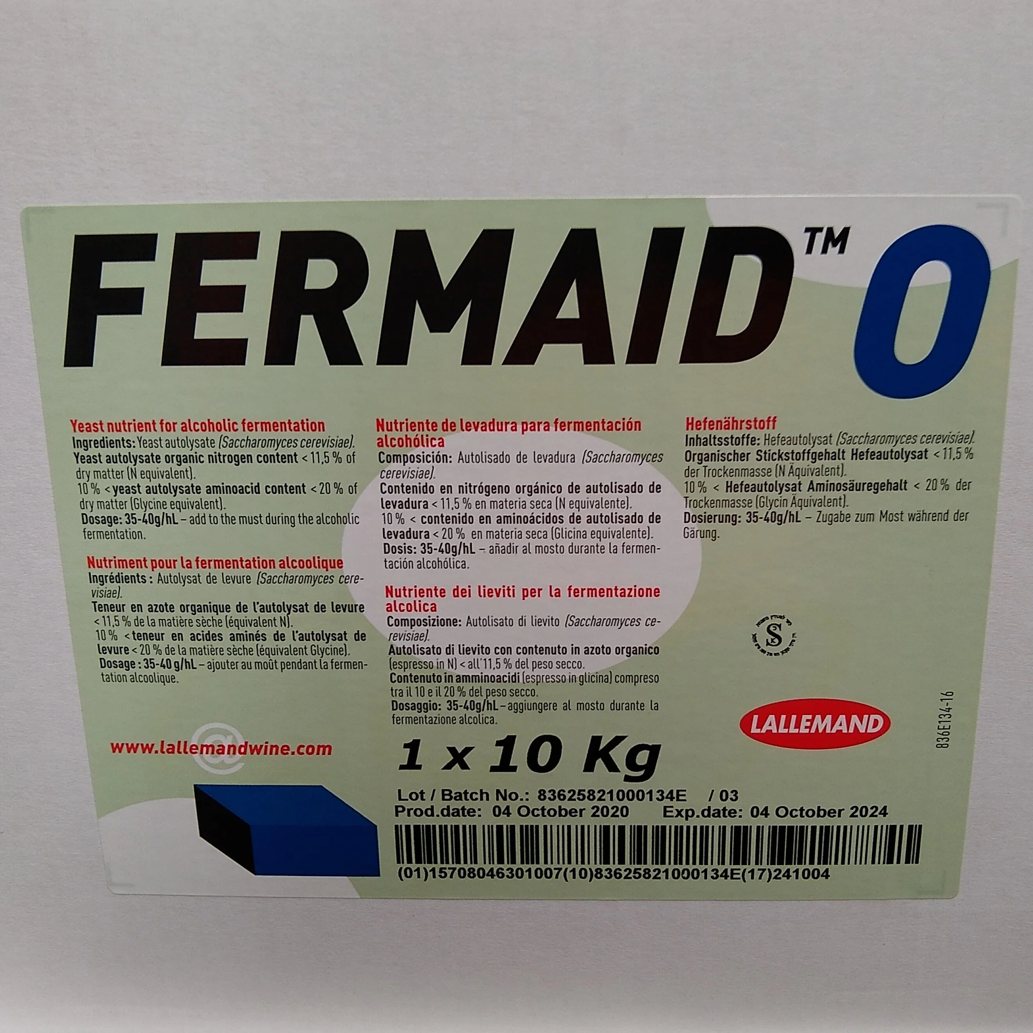 Lallemand FERMAID® O - Image 3