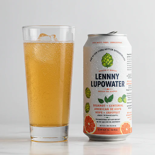 Lenny | LupoWater | Sparkling Hop Water Refresher Drinks Kit - Image 11