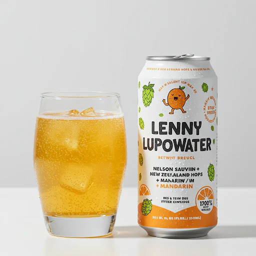 Lenny | LupoWater | Sparkling Hop Water Refresher Drinks Kit - Image 23