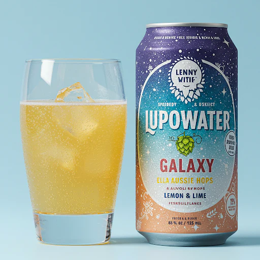 Lenny | LupoWater | Sparkling Hop Water Refresher Drinks Kit - Image 3