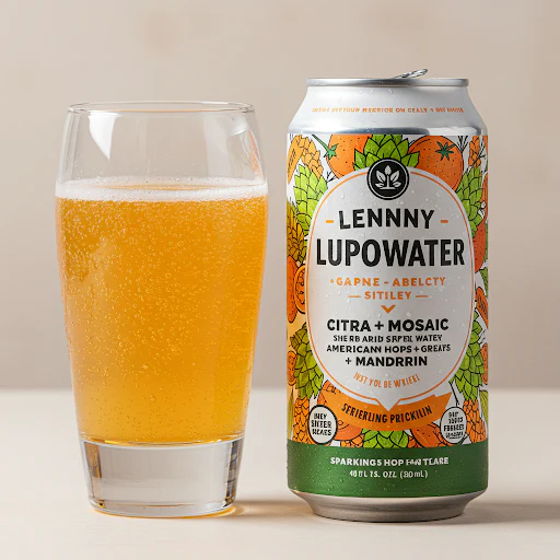 Lenny | LupoWater | Sparkling Hop Water Refresher Drinks Kit - Image 9