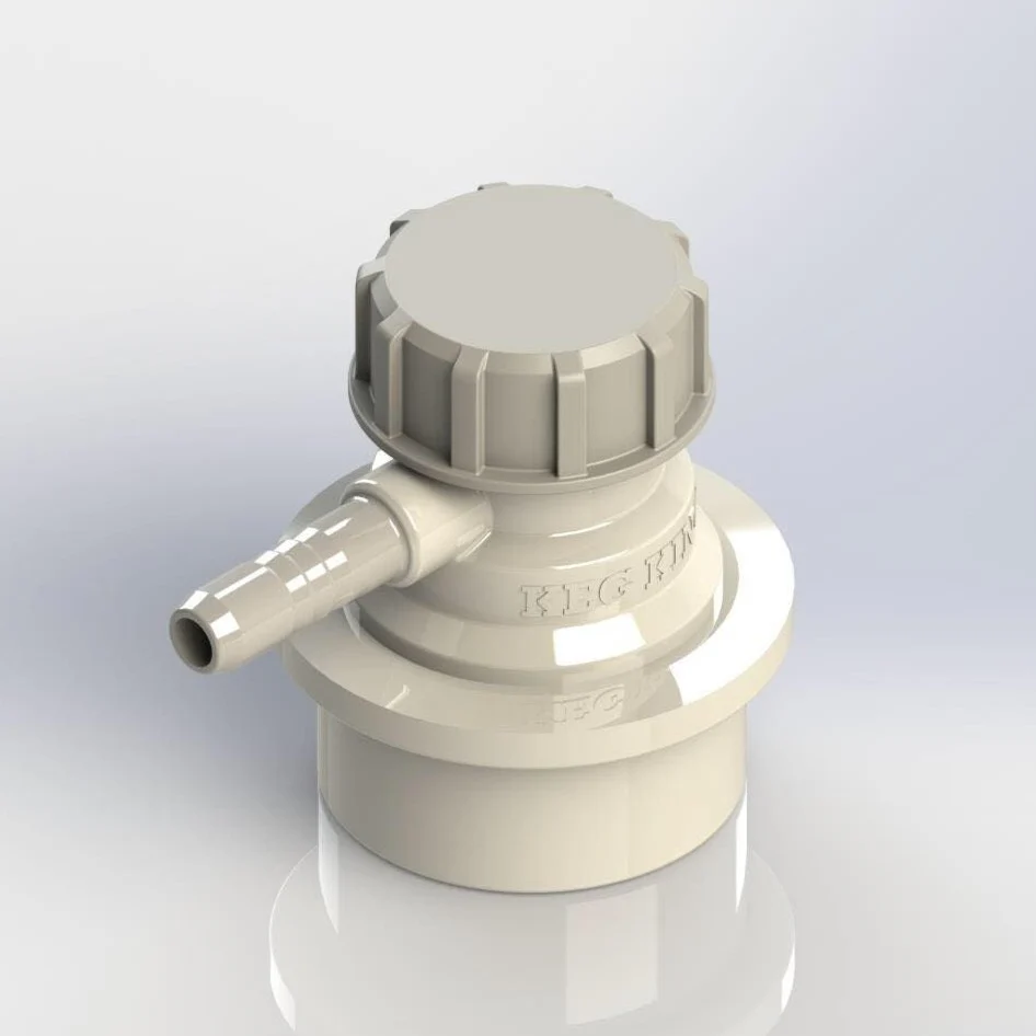 Low Profile Gas Disconnect MFL (Grey) | Barbed - Image 3