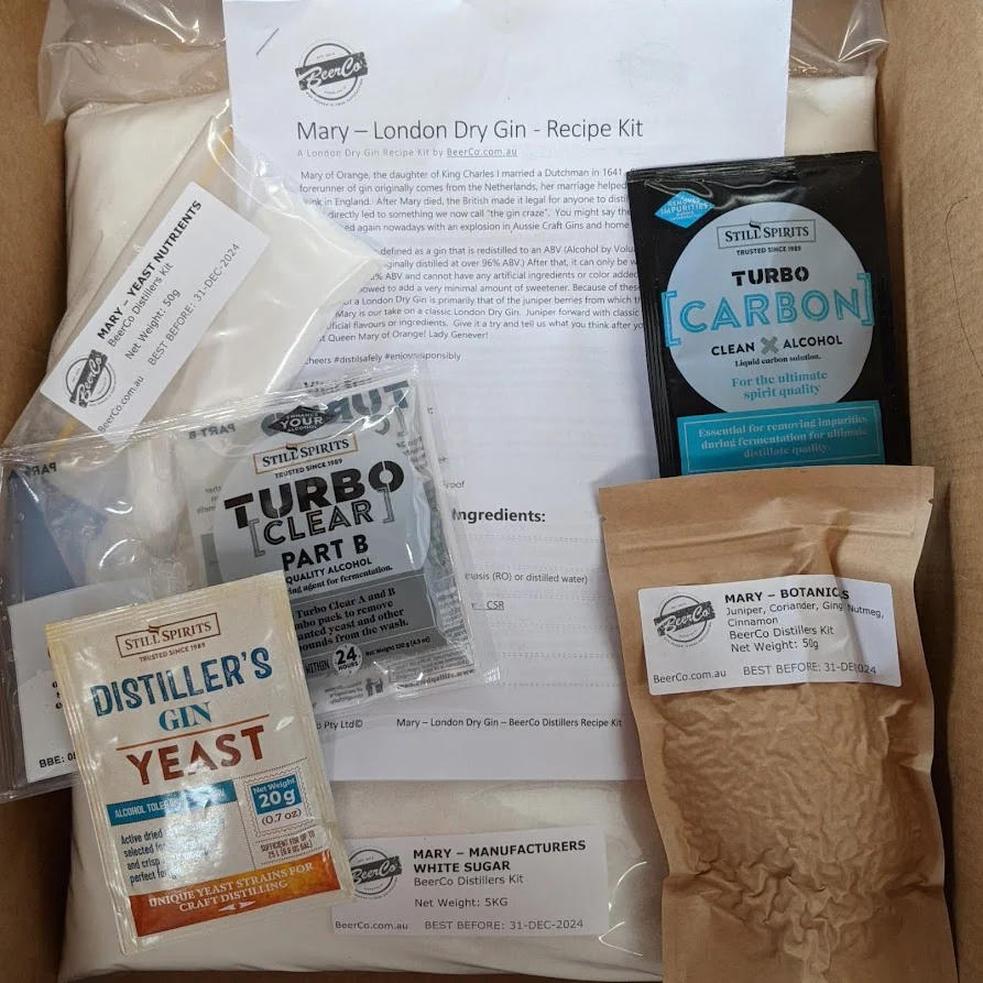 Mary | London Dry Gin Distillers Recipe Kit - Image 4
