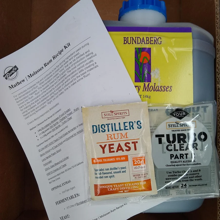 Mathew | Molasses Rum Distillers Recipe Kit - Image 3