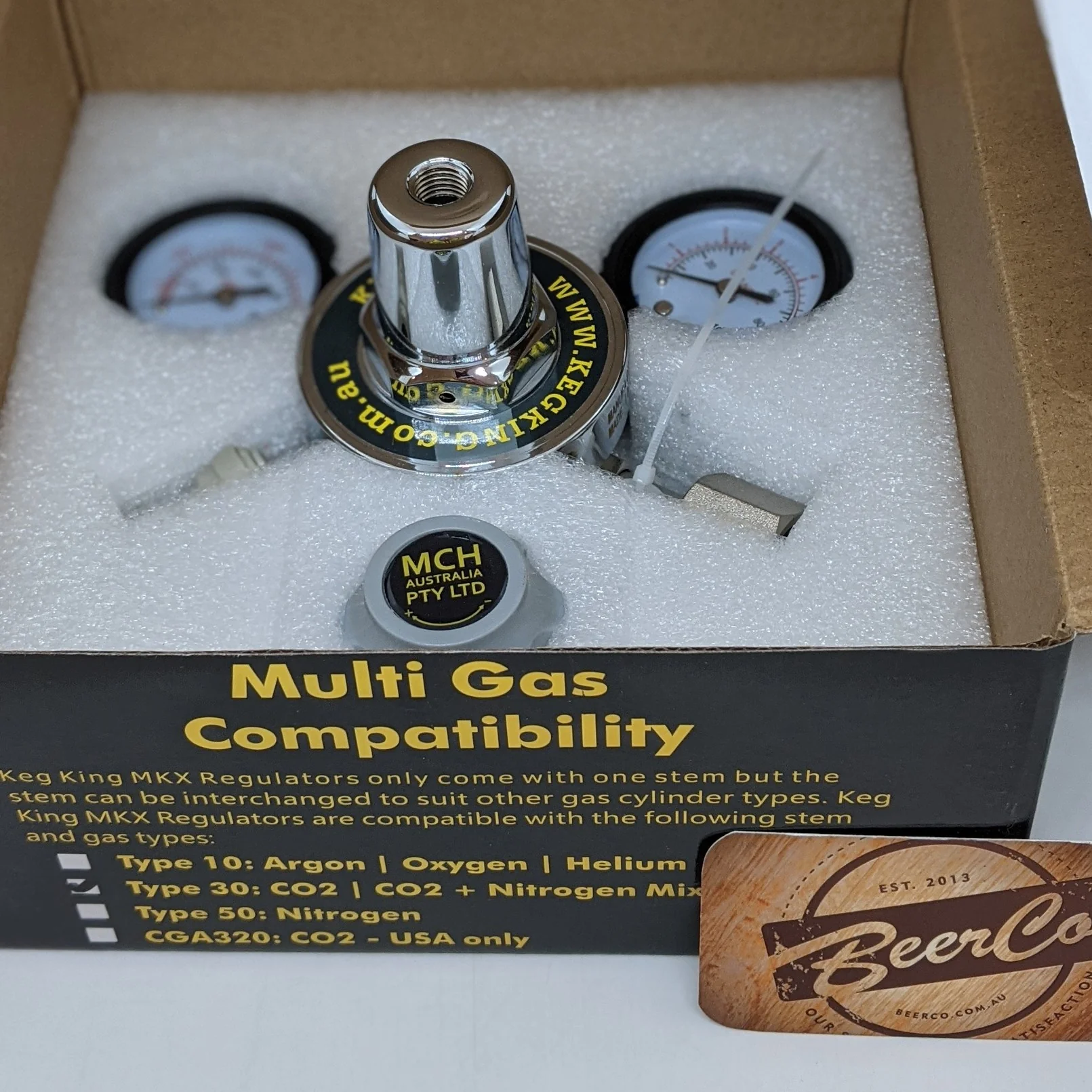 MKX Gas Regulator | CO2 - Image 2