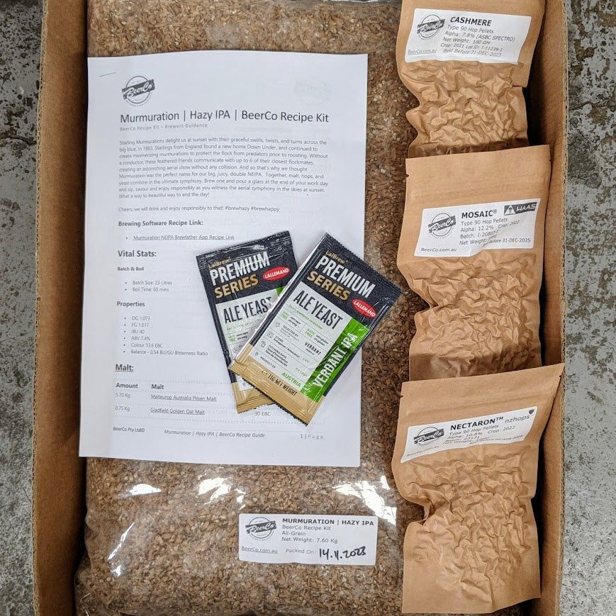 Murmuration | NEIPA | BeerCo All Grain Brewers Recipe Kit - Image 2