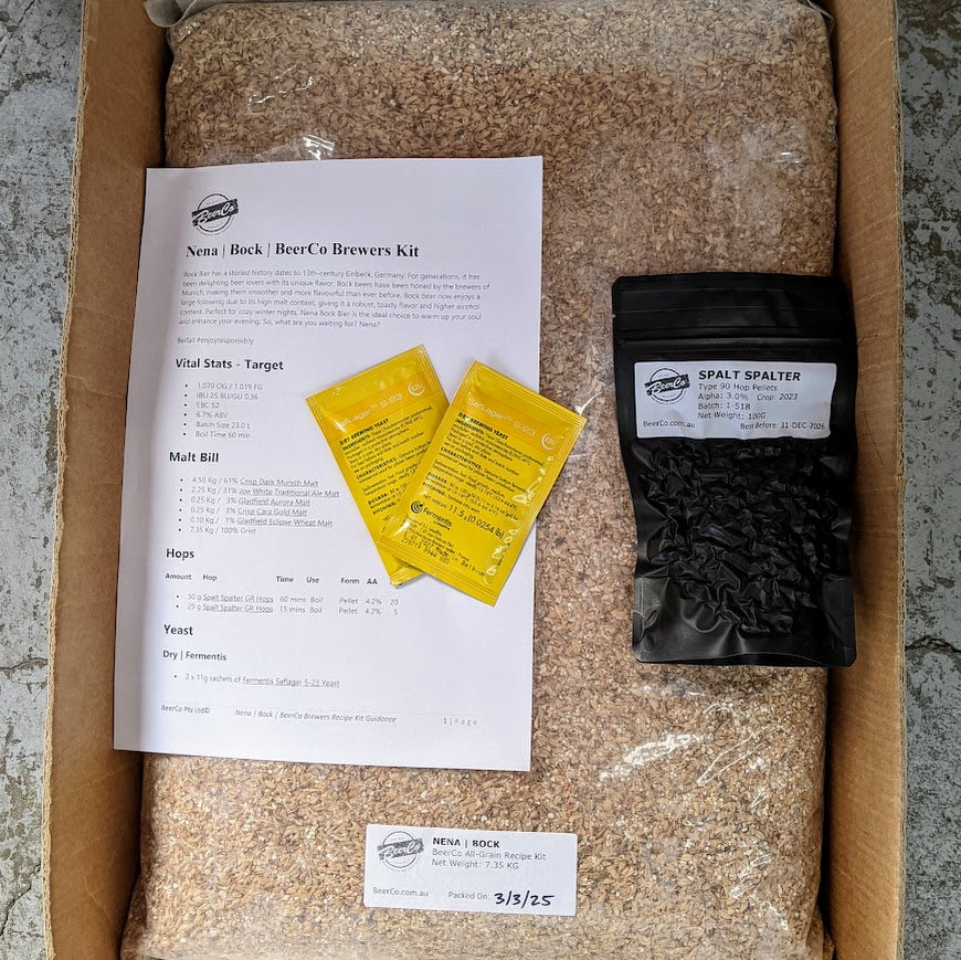 Nena | Bock | BeerCo All Grain Brewers Recipe Kit - Image 3