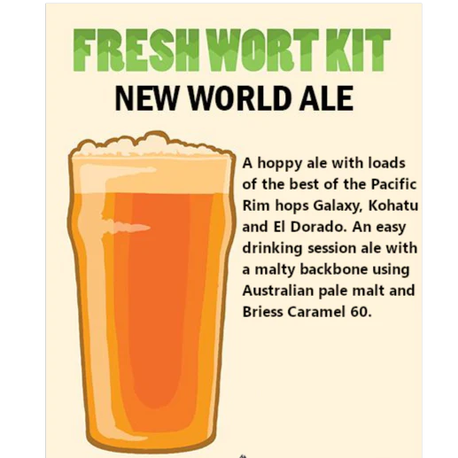 New World Ale | Artisan Ale | Fresh Wort Kit Bundle - Image 3