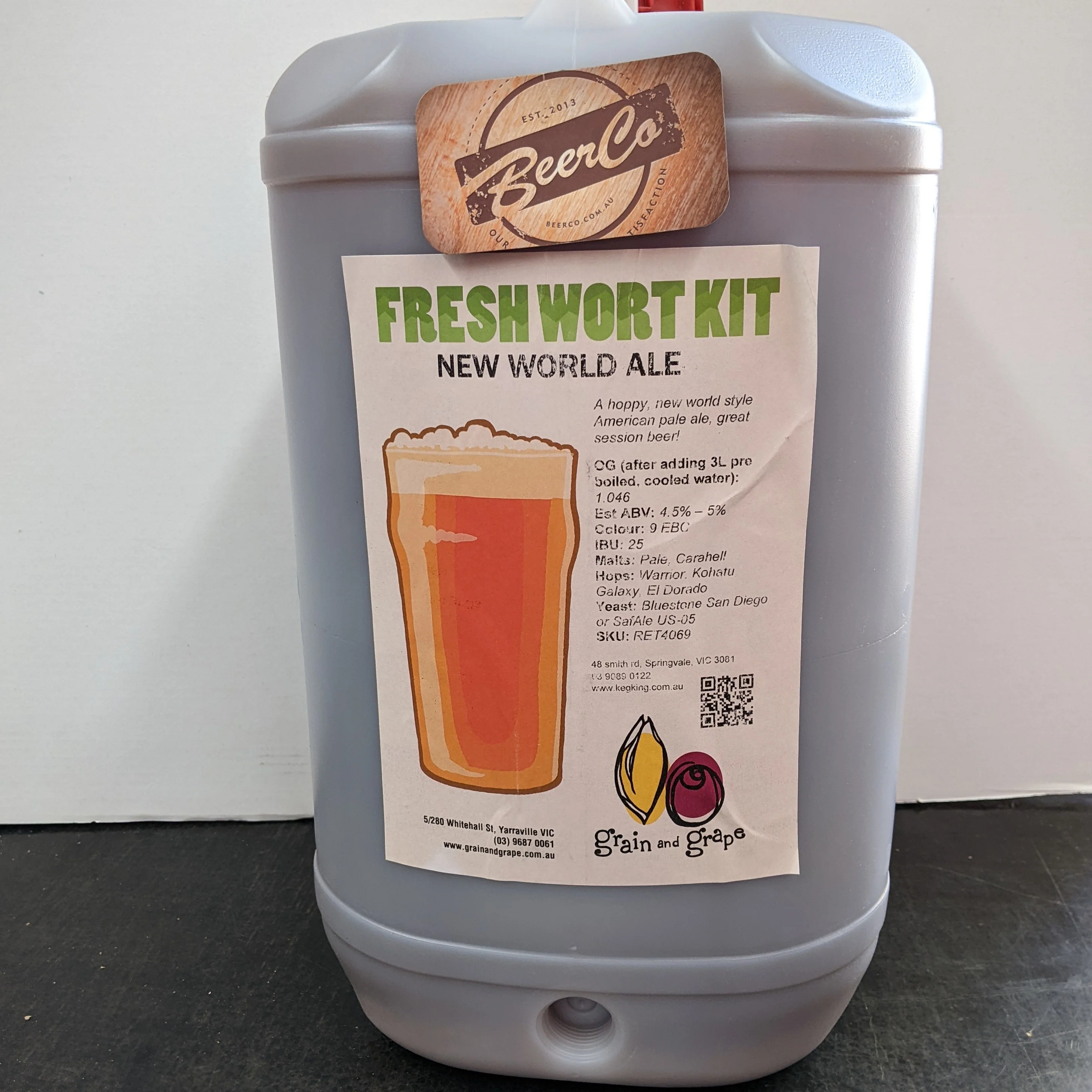 New World Ale | Artisan Ale | Fresh Wort Kit Only - Image 2