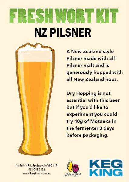 NZ Pilsner | Fresh Wort Kit Bundle - Image 2