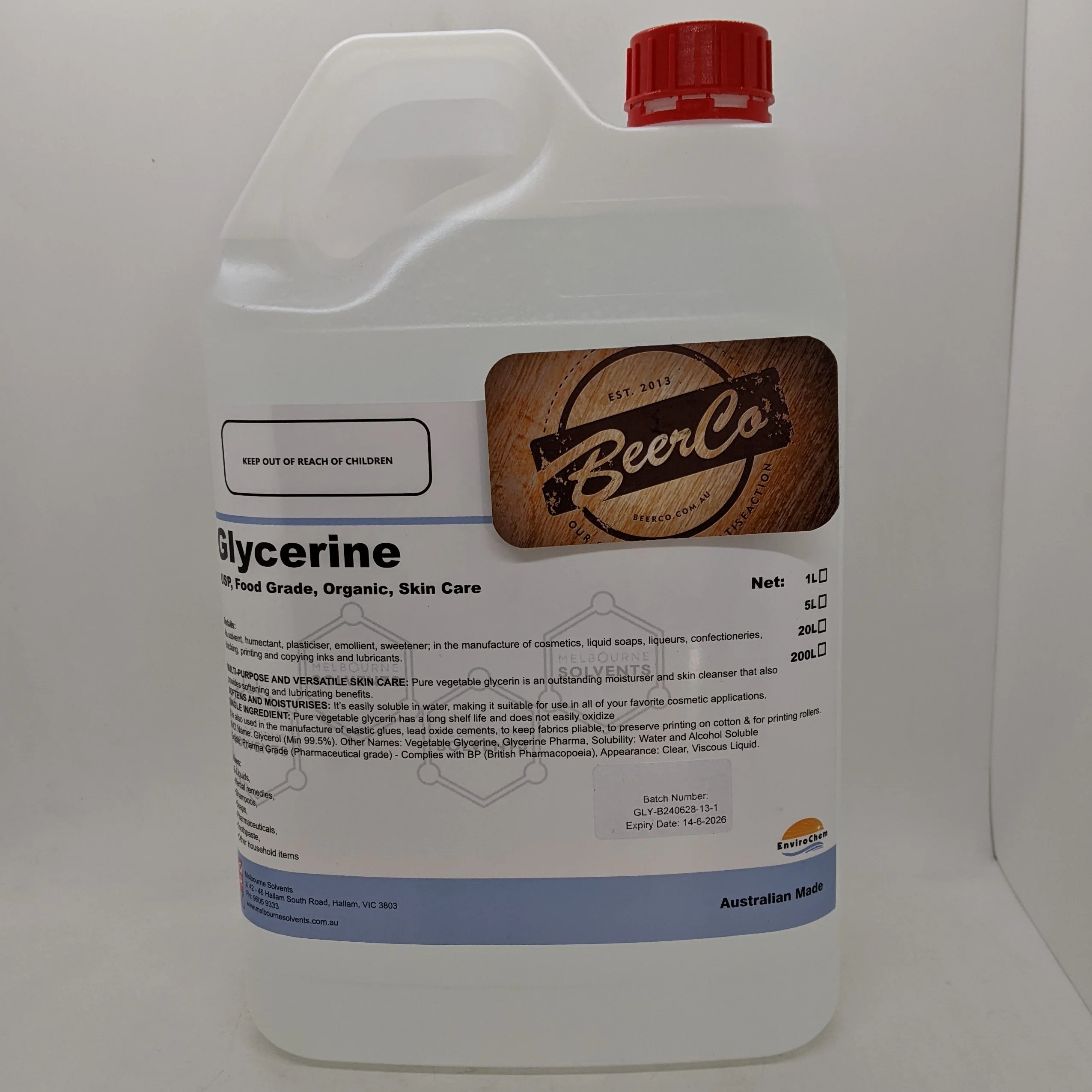 Glycerine | Organic | Pure Vegetable | 100% Food Grade - Image 2